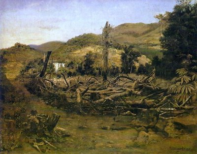 Felling of Trees by Pedro Weingärtner